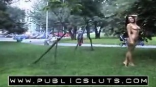 PublicSluts - Park Posing