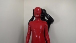 MiraiDouga - Red Rubber Girl 3D Vacuum Vacuum Torture